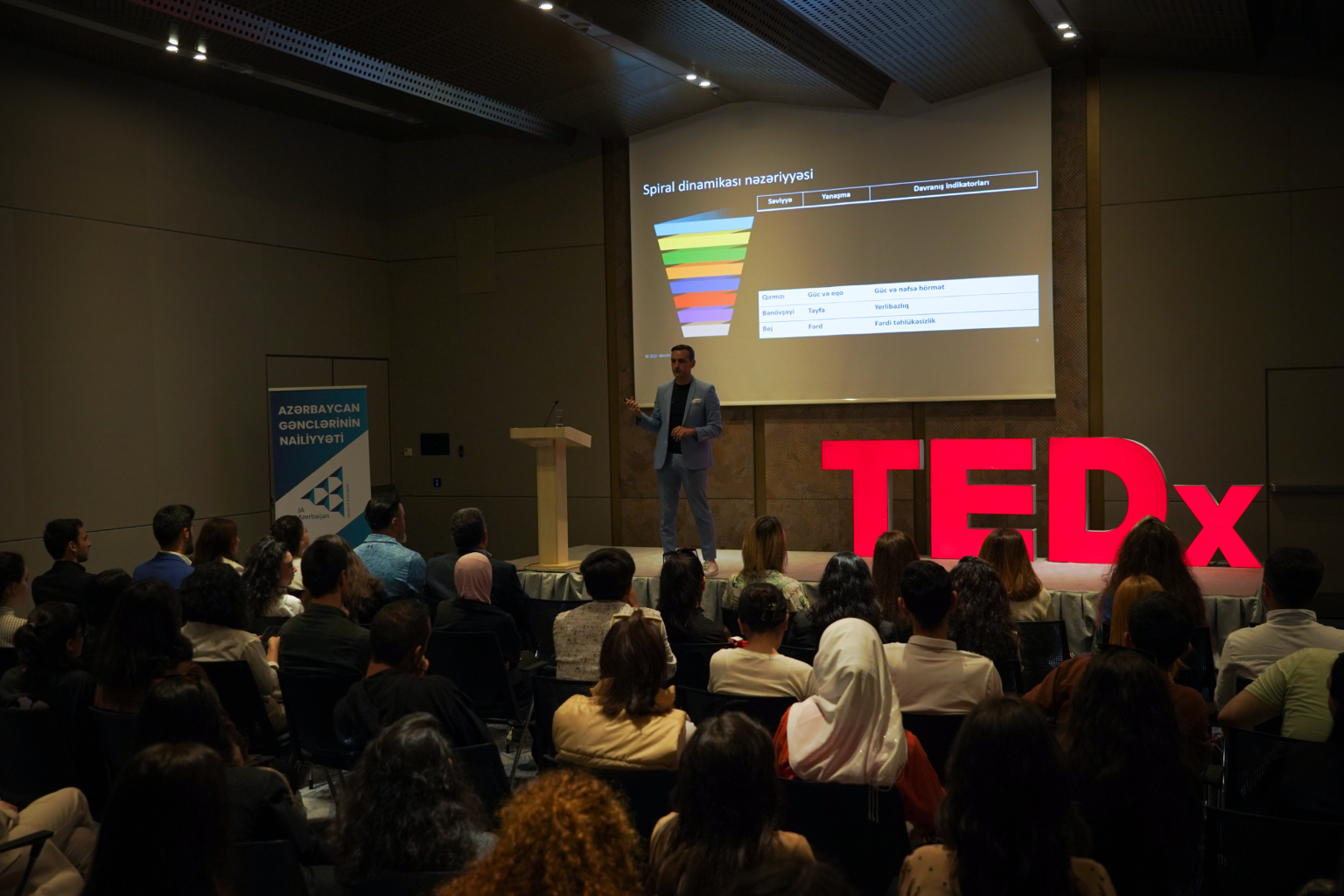 “Heydər Əliyev İli” çərçivəsində TEDx formatında “Gənclərin Peşəkarlarla Görüşü” adlı tədbir həyata keçirilib