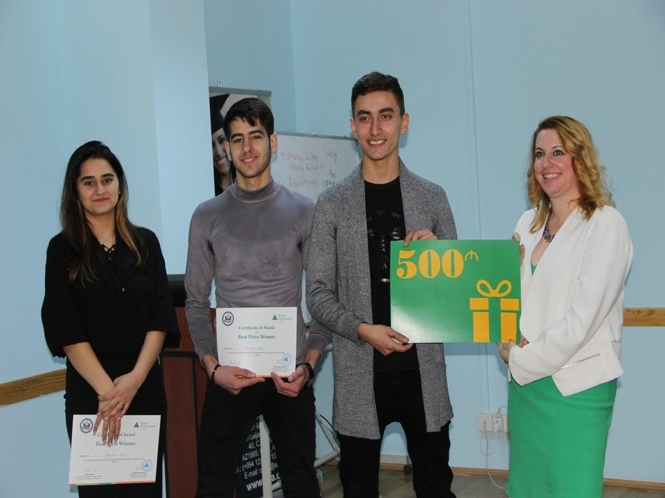 Junior Achievement Azerbaijan has implemented “Entrepreneurship Training for Youth” project with the support of U.S.Embassy in Baku.